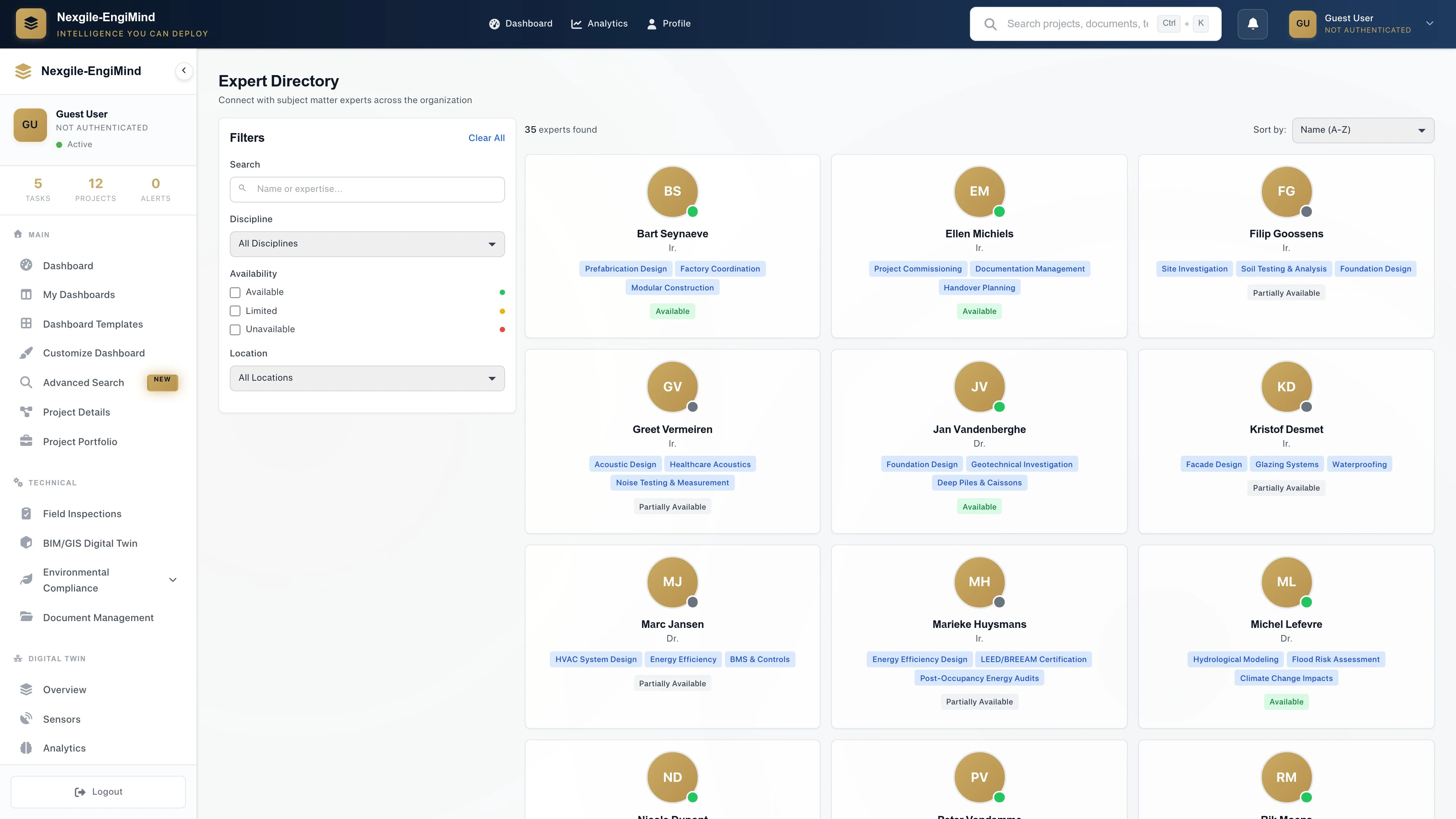 Knowledge Experts Directory